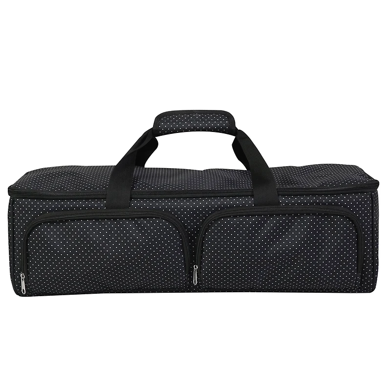 Everything Mary Black Polka Dot Die-Cut Machine Carrying Case