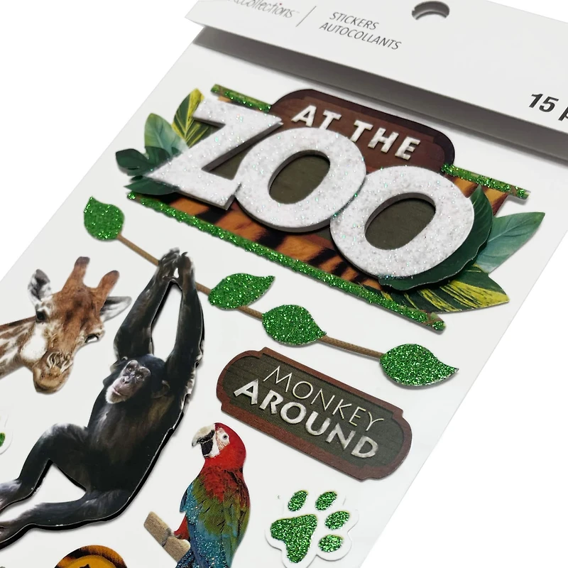 At the Zoo Dimensional Stickers by Recollections™