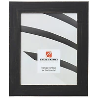Craig Frames Jasper Charcoal Black Picture Frame