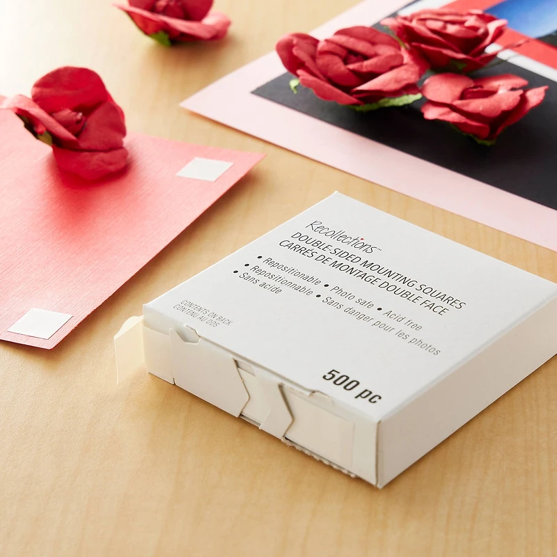 Recollections™ Double-Sided Mounting Squares, Repositionable