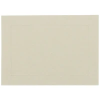 JAM Paper 3.5" x 4.875" Ivory Panel Blank Flat Note Cards