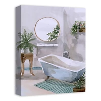 Soaker Tub 12" x 16" Canvas Wall Art