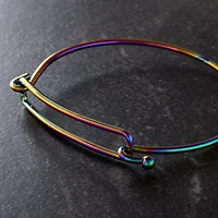 67mm Oil Slick Charm Bangle by Bead Landing™