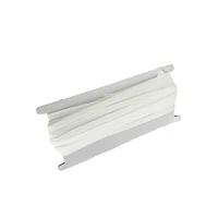 Poly-Fil® 6mm White Spandex Braided Elastic
