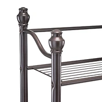 Organize It All 30" Belgium Oil Rubbed Bronze 3-Tier Shelving Tower