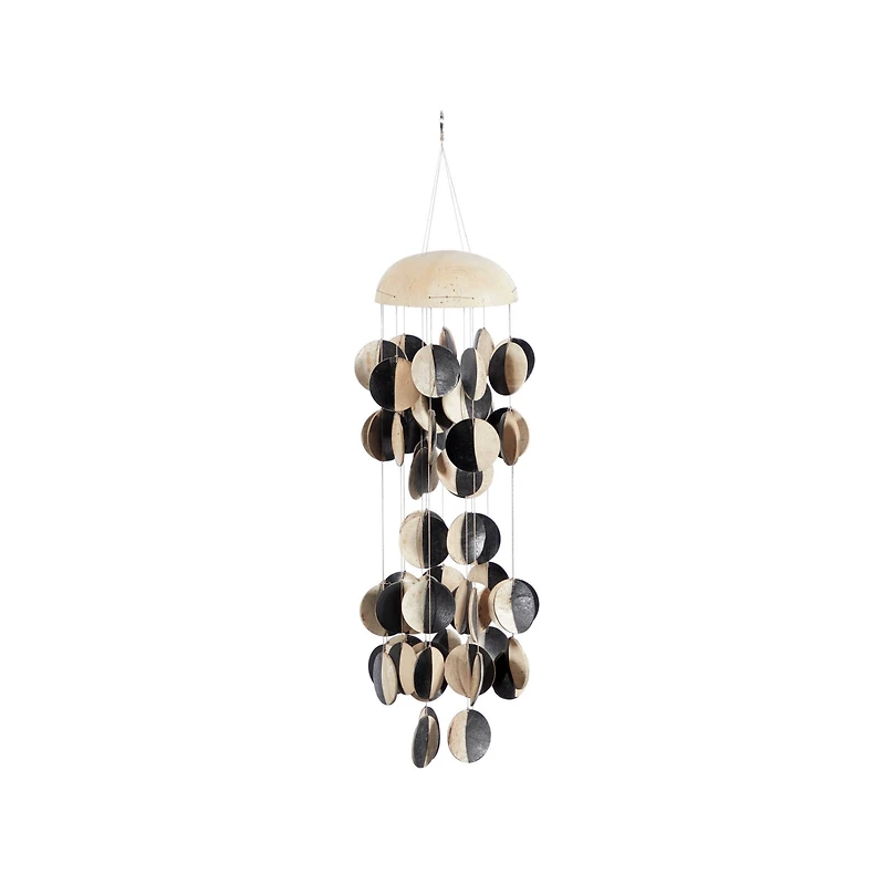 17" Coconut Shells Coastal Windchime