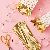 20 Packs: 5 ct. (100 total) Gold Foil Tissue by Celebrate It™