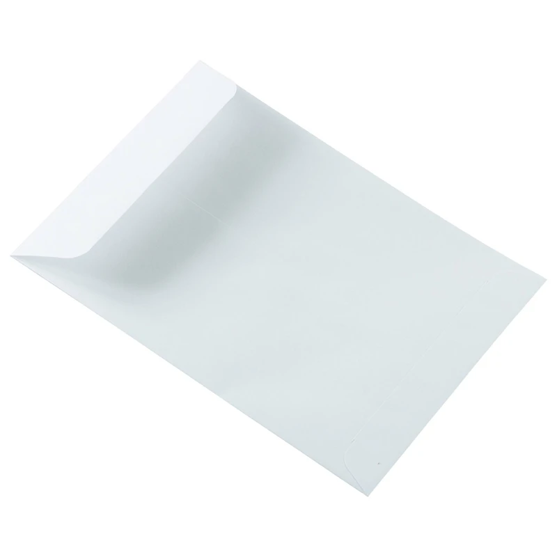 JAM Paper 6.5" x 9.5" White Open End Catalog Commercial Envelopes