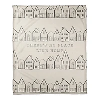 There's No Place like Home 50" x 60" Coral Fleece Blanket