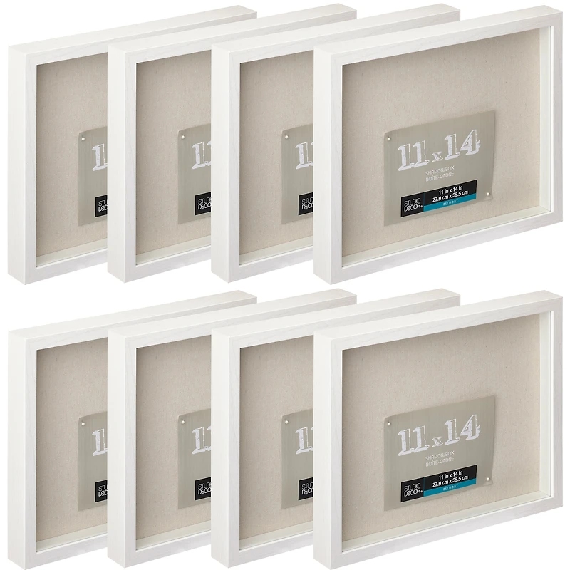 8 Pack: Belmont 11" x 14" Shadowbox by Studio Décor