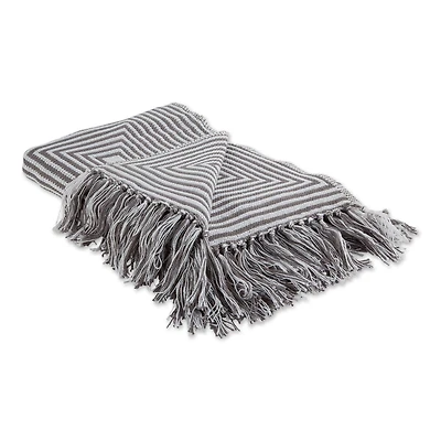 Gray Square Throw