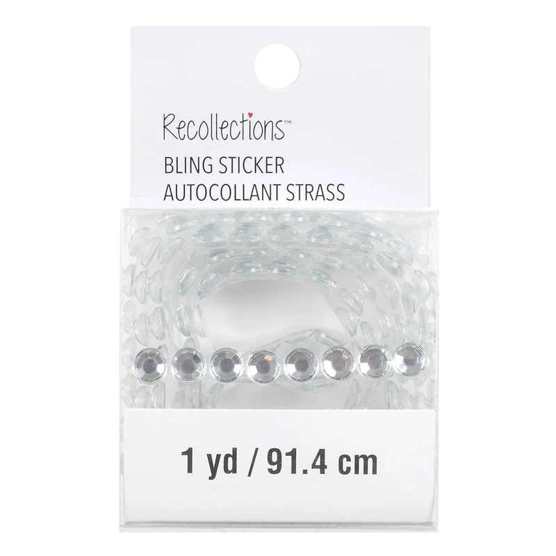 12 Pack: 6.5mm Rhinestone Bling on a Roll™ by Recollections™