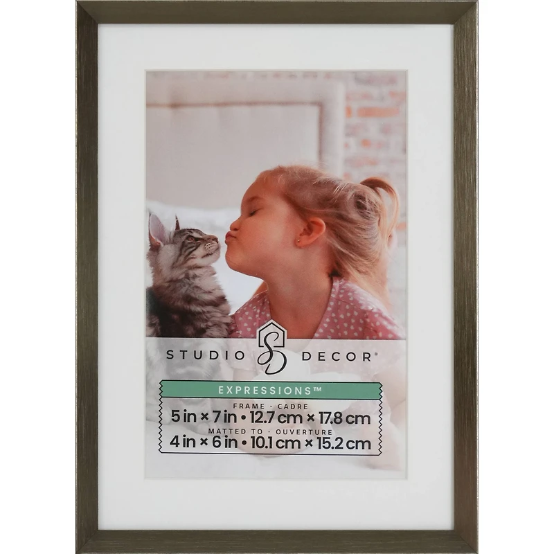 Expressions™ Aluminum Frame with Mat by Studio Décor