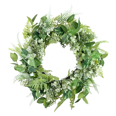 26" Artificial Eucalyptus Floral Spring Wreath