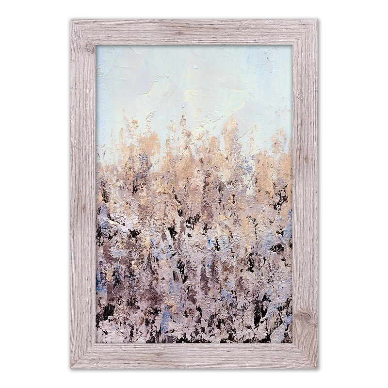 Blush Paint 16" x 24" Western White Framed Print