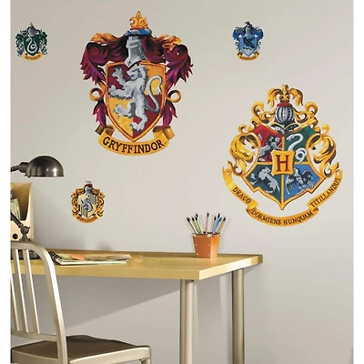 RoomMates Harry Potter Crest Peel & Stick Giant Wall Decals