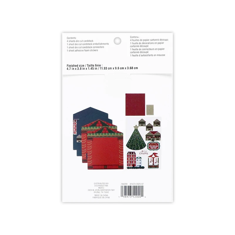Christmas Market Paper Diorama Kit by Recollections™