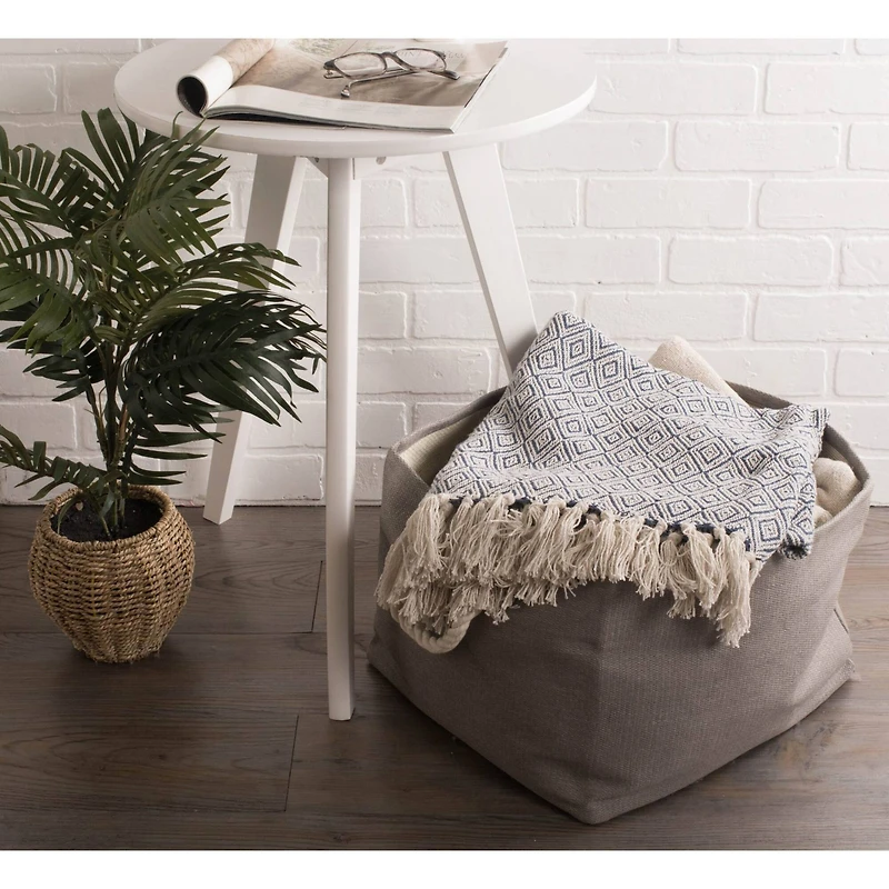 DII® French Blue Fields Of Diamond Throw