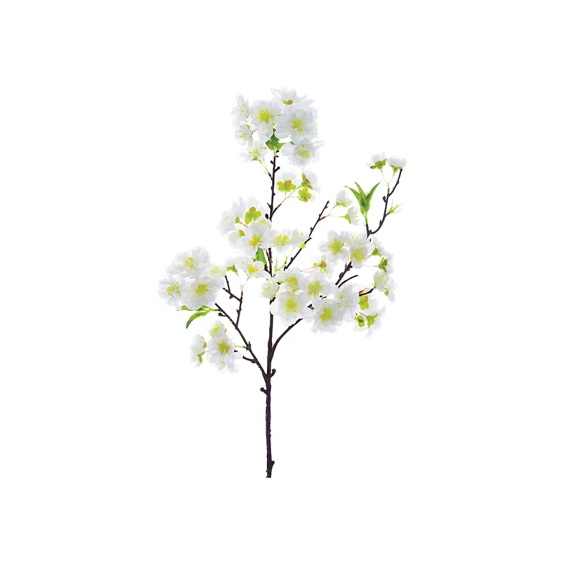 White Cherry Blossom Spray