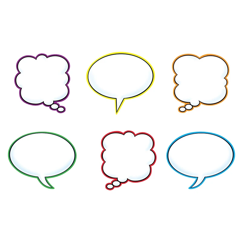 Trend Enterprises® Speech Balloons Classic Accents®, 36 ct
