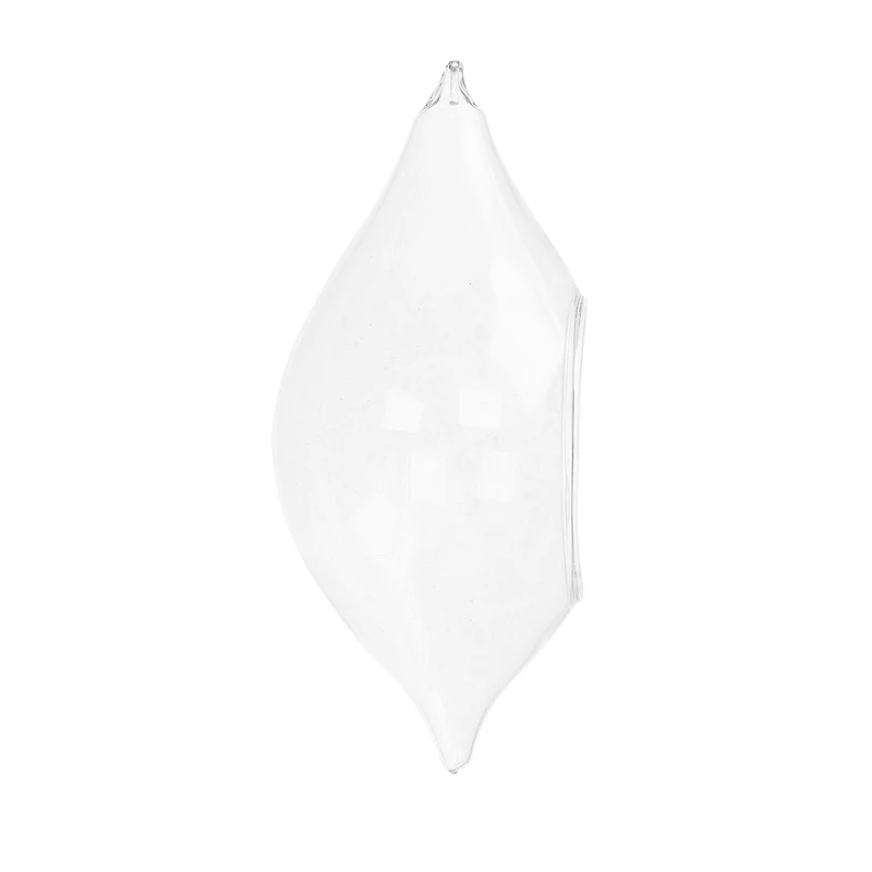 5.5" DIY Open Glass Teardrop Ornament by Make Market®