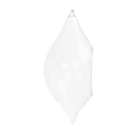 5.5" DIY Open Glass Teardrop Ornament by Make Market®