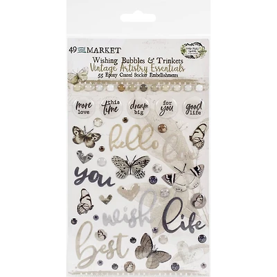 49 and Market Vintage Artistry Essentials Wishing Bubbles & Trinkets