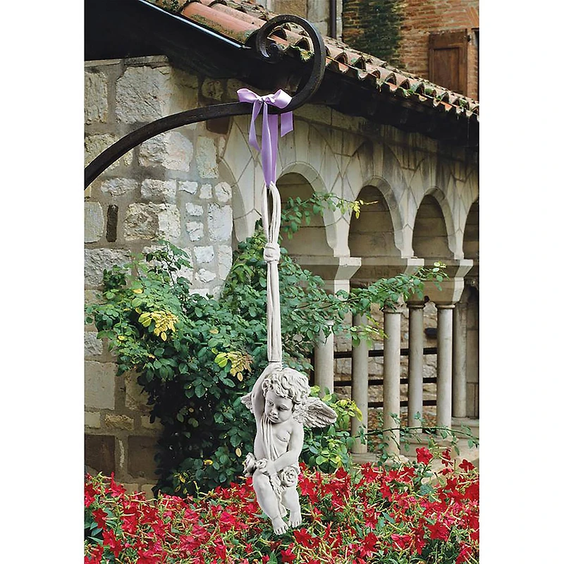 Design Toscano 26.5" Angelic Play Hanging Sculpture