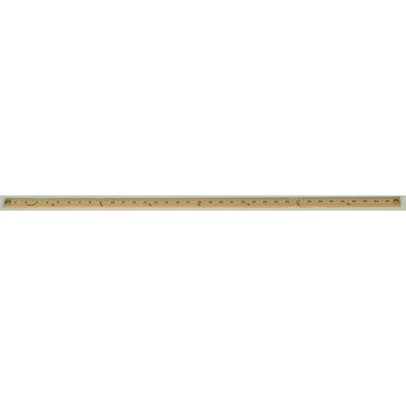 Westcott® C-Thru Wooden Yardstick, 36"