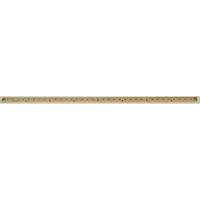 Westcott® C-Thru Wooden Yardstick, 36"