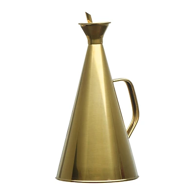 Hello Honey® Gold Stainless Steel Oil Cruet