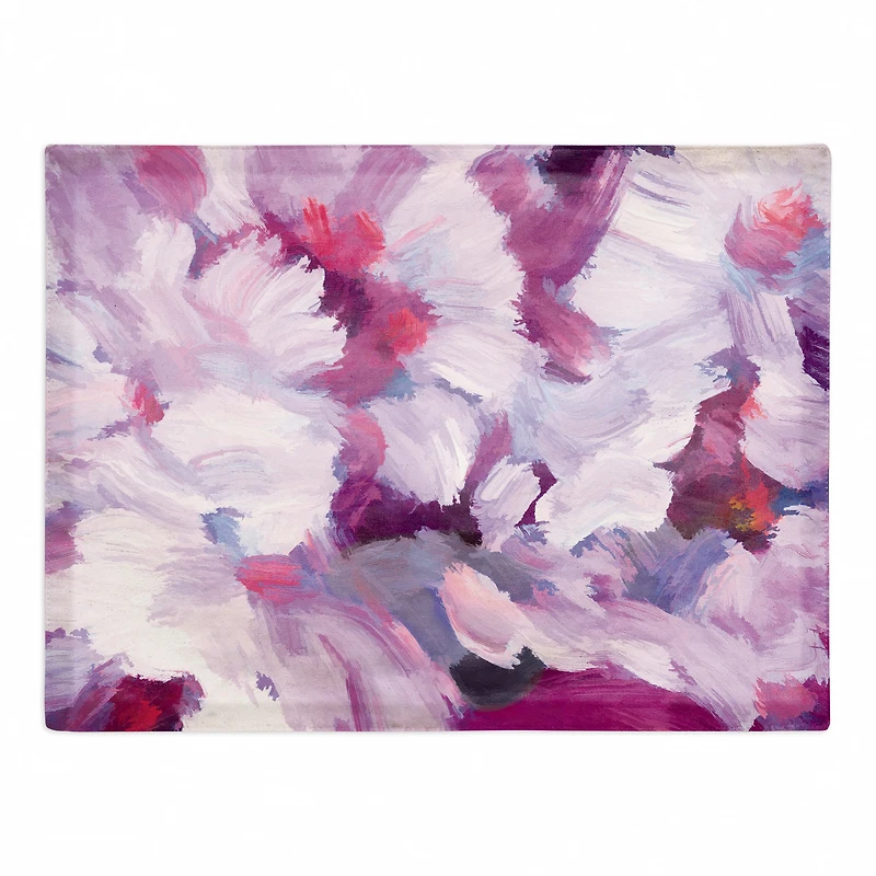 Lilac Florals 18" x 14" Cotton Twill Placemat