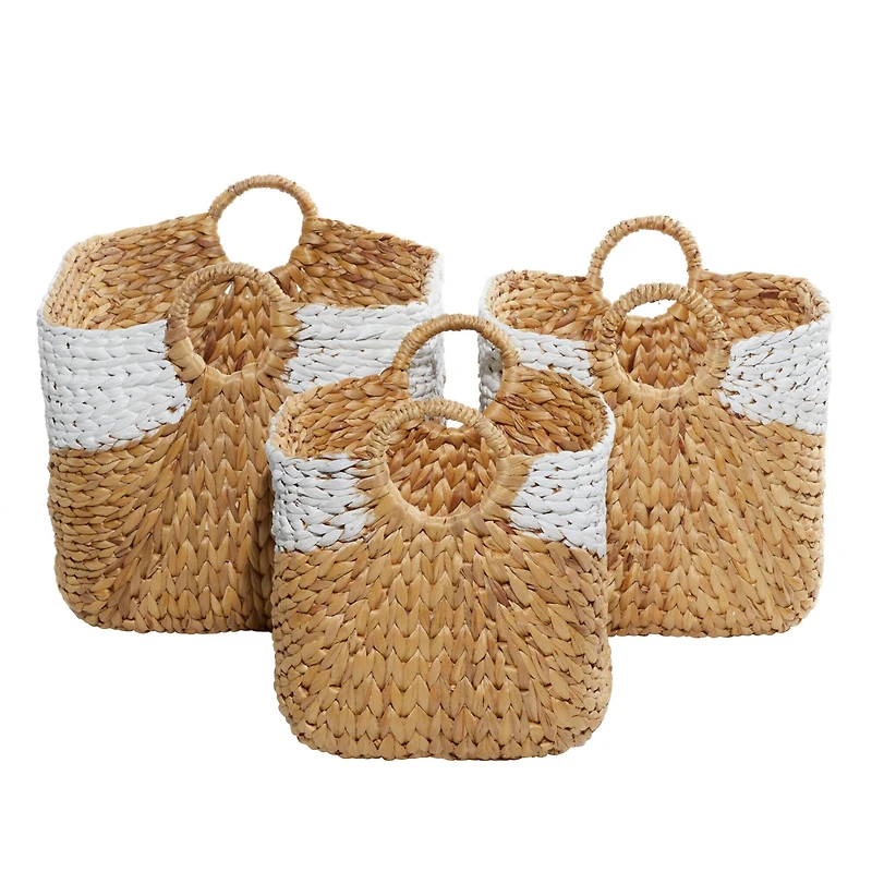 Brown Water Hycinthia Storage Basket Set