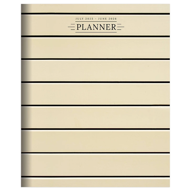TF Publishing 2025-2026 Ebony & Ivory Medium Monthly Planner
