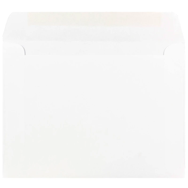 JAM Paper 5.5" x 7.5" White Booklet Envelopes