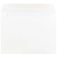 JAM Paper 5.5" x 7.5" White Booklet Envelopes