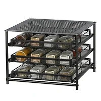 NEX™ 3-Tier 24-Bottle Spice Rack Organizer