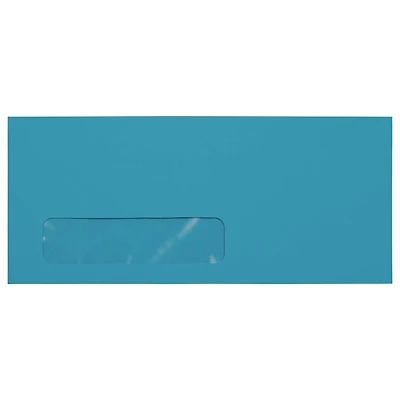 JAM Paper 4" x 9.5" Colored Business Window Envelopes