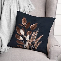 18" Autumn Botanicals Indoor/Outdoor Pillow