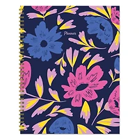 TF Publishing Large Bright Floral Blooms Undated Spiral Planner