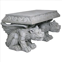 Design Toscano Blair Castle Sculptural Gargoyle Bench