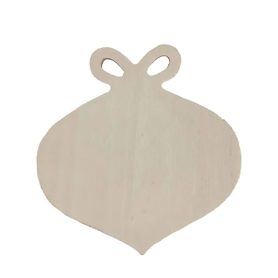 4" Onion Ornament DIY Wood Décor, 3ct. by Make Market®