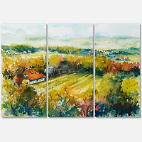 Designart - Rural Autumn Landscape
