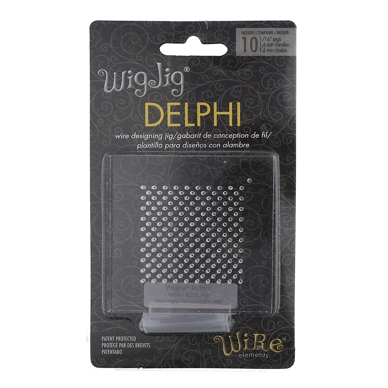 The Beadsmith® Wig Jig® Delphi Acrylic Jig