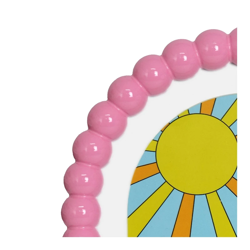 5" x 7" Beaded Arch Retro Frame with Mat by Studio Décor