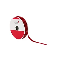 1/4" x 30ft. Red Velvet Ribbon by Celebrate It®