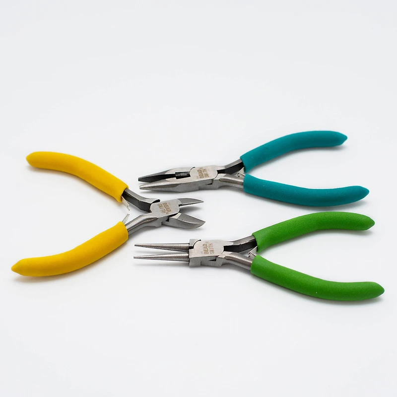 The Beadsmith® 3 Piece Economy Plier Set