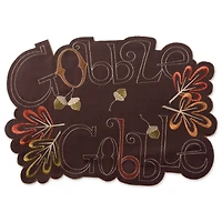 DII® Gobble Gobble Embroidered Placemat (Set of 4)