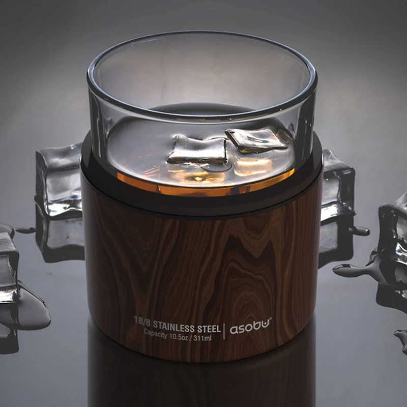 Asobu® Brown Whiskey Kuzie