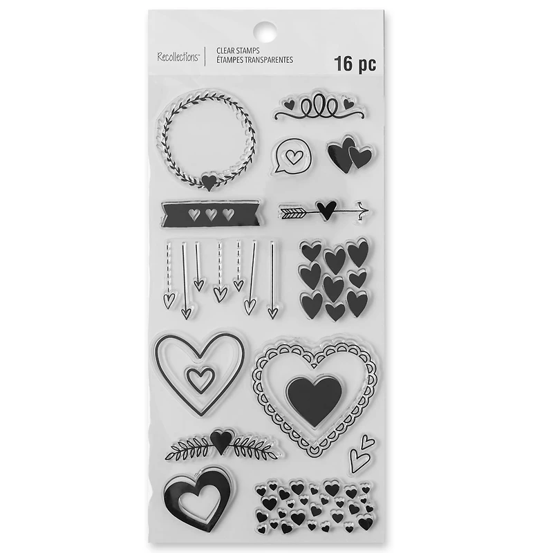 Hearts Clear Stamp Set by Recollections™
